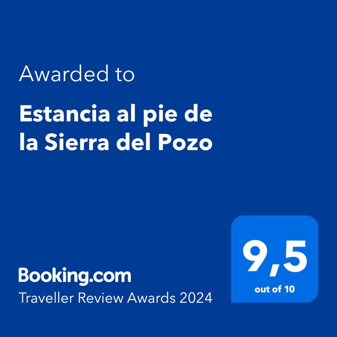 Estancia Al Pie De La Sierra Del Pozo Pozo Alcon Luaran gambar